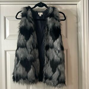Fuzzy vest